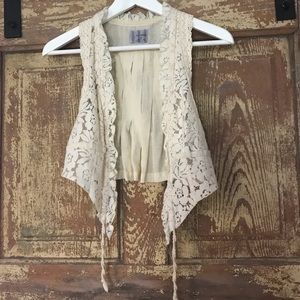 Free people lace vest